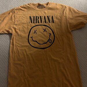 nirvana tshirt
